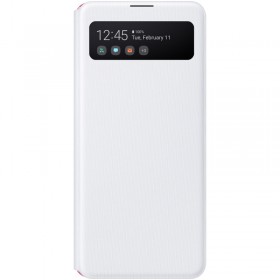 Samsung S-View Puzdro pre Samsung Galaxy A41 White